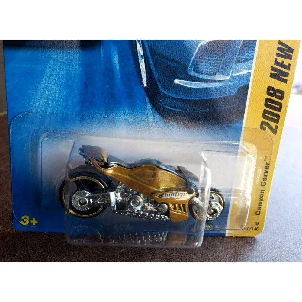Hot Wheels CANYON CARVER Metalflake Gold #10/196 2008 New Models #10/40 1:64 NEW